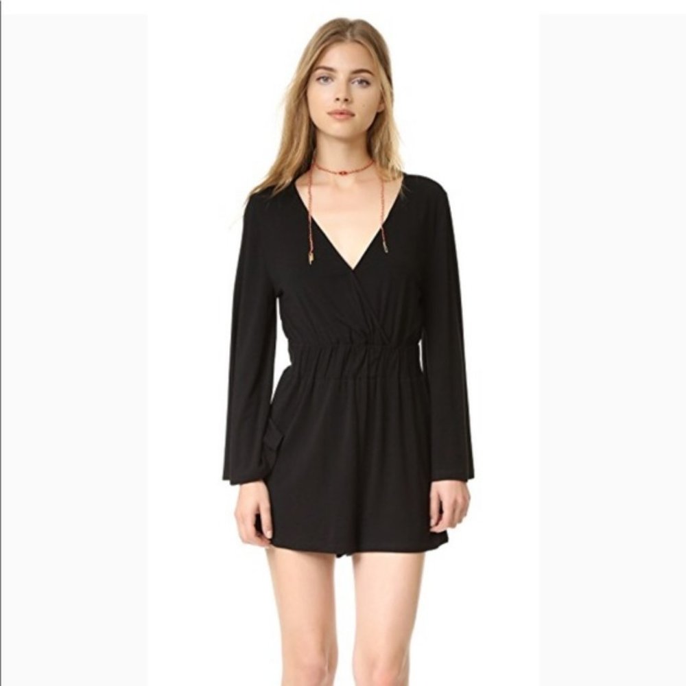 [JACK by BB Dakota] Black Magorian LS Romper